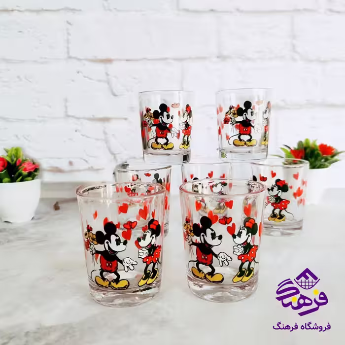 نیم لیوان رژینا چاپی فله کاوه (48عددی)