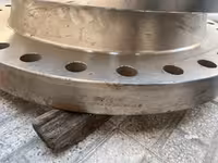 فلنج گلودار 28 اینچ استنلس استیل ریس فیس رده 10 کلاس 300  B16.5 از جنس  A SA182/F304