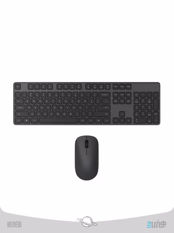موس و کیبورد وایرلس برند شیائومی Xiaomi WXJS01YM Wireless Keyboard and Mouse