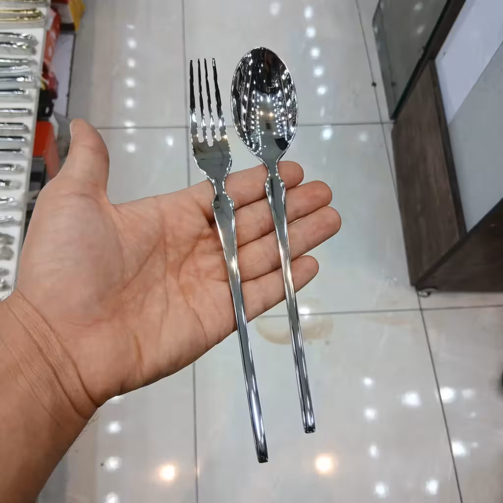 قاشق و چنگال غذاخوری 12 پارچه اس جی مدل 454m