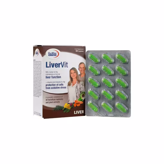 قرص لیورویت یوروویتال (60 عددی)