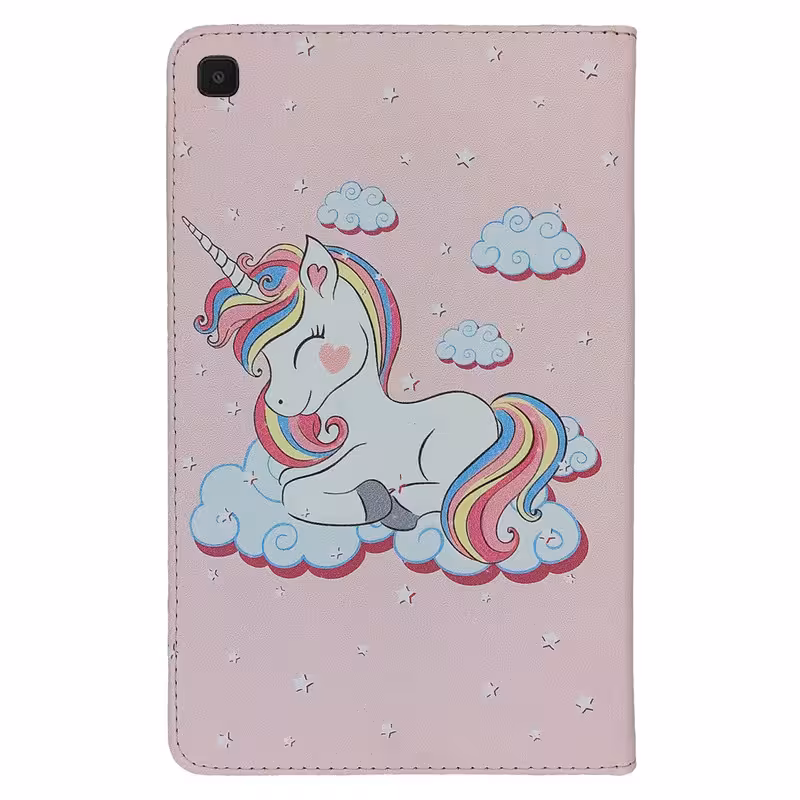 کیف کلاسوری مدل یونی کورن کد G-047 مناسب برای تبلت سامسونگ Galaxy Tab A 8.0 2019 T290 / T295 | دیجی قاب دونی