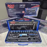 جعبه بکس 24 پارچه فشار قوی باس مدل BS-24BL