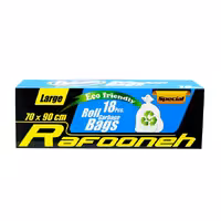 کیسه زباله رافونه مدل R_18_B کد 7090 بسته 18عددی