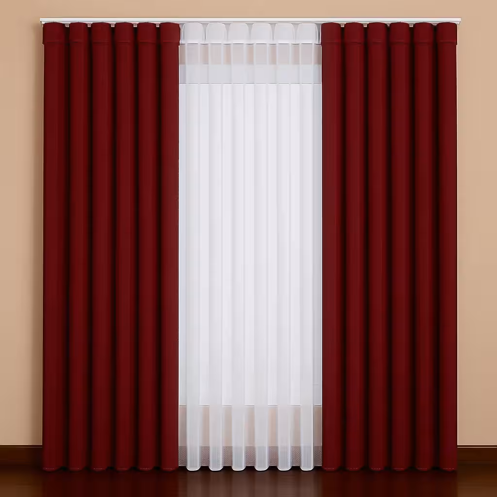 پرده ورتیکال آلبالویی