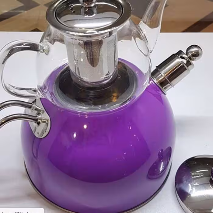 کتری قوری استیل رنگی Verda