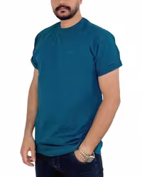 تی شرت مردانه بیسیک سبز کله غازی دیورسو Diverso کد 4650