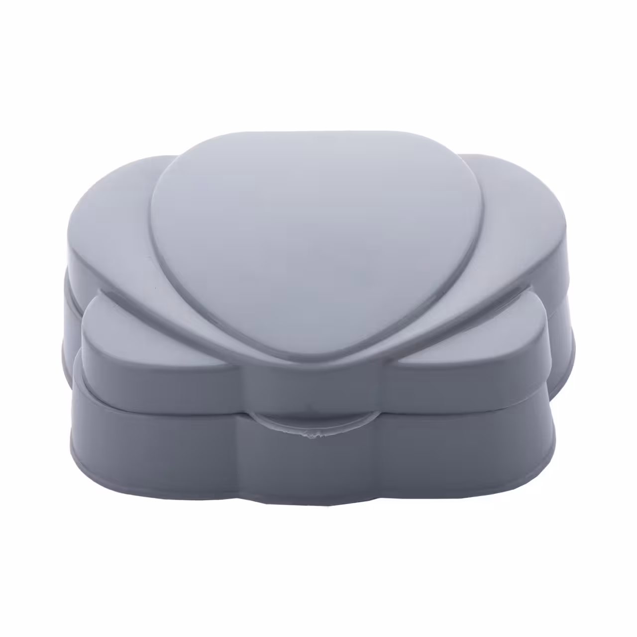 جا صابونی پلاستیکی مدل درب دار طرح صدف