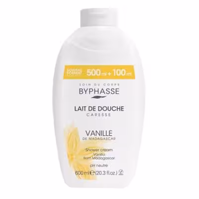 شامپو بدن کرمی بایفاس BYPHASSE مدل وانیلی VANILLE حجم 600 میلی لیتر