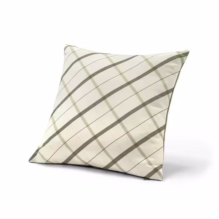 کوسن با کاور سبز طرح دار چیبو