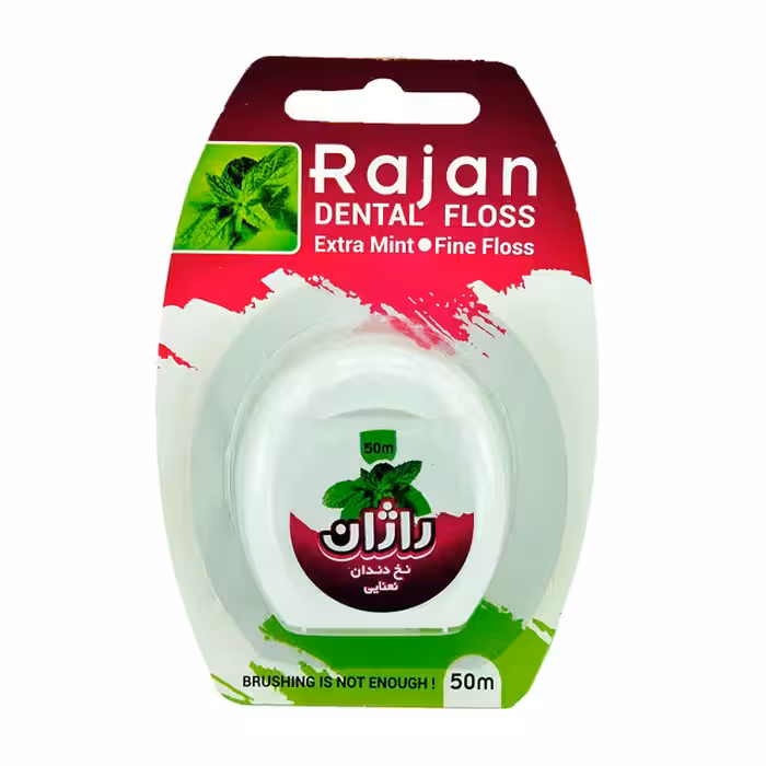 نخ دندان نعنایی راژان 50 متری کد 7052