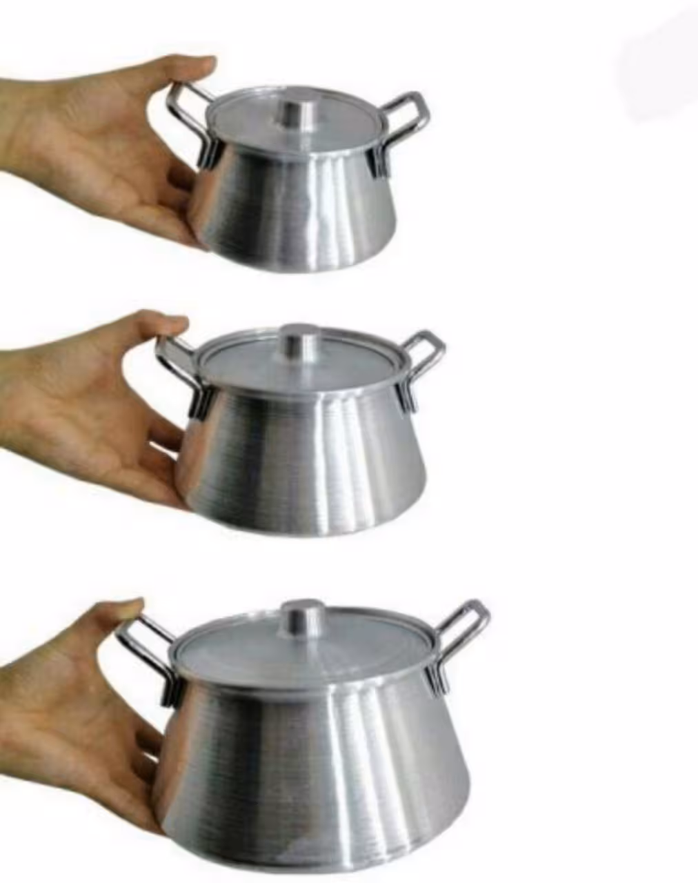 قابلمه دیگچه ای دسته دار 3عددی
