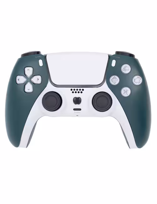 دسته PS4 طرح PS5 سبز یشمی