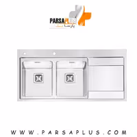 سینک توکار ایلیا استیل مدل 2070