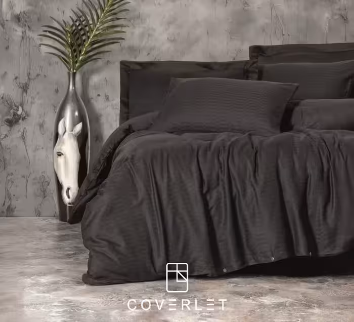 روتختی مشکی بامبو دونفره کاوری مدل Smart Bambu