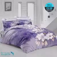 سرویس روتختی طرح لایلا برند Turkaz کد 2126 دو نفره