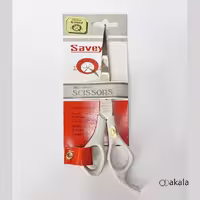 قیچی ساوی دسته رنگی اصلی کد 011