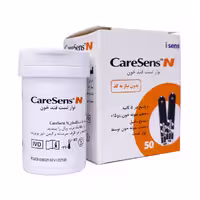 نوار تست قند خون caresens