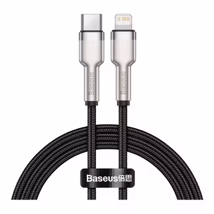 کابل 1 متری Type-C به Lightning بیسوس مدل Baseus Cafule Series CATLJK