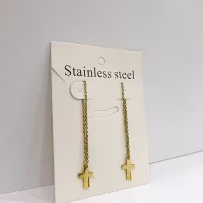 گوشواره مدل صلیب