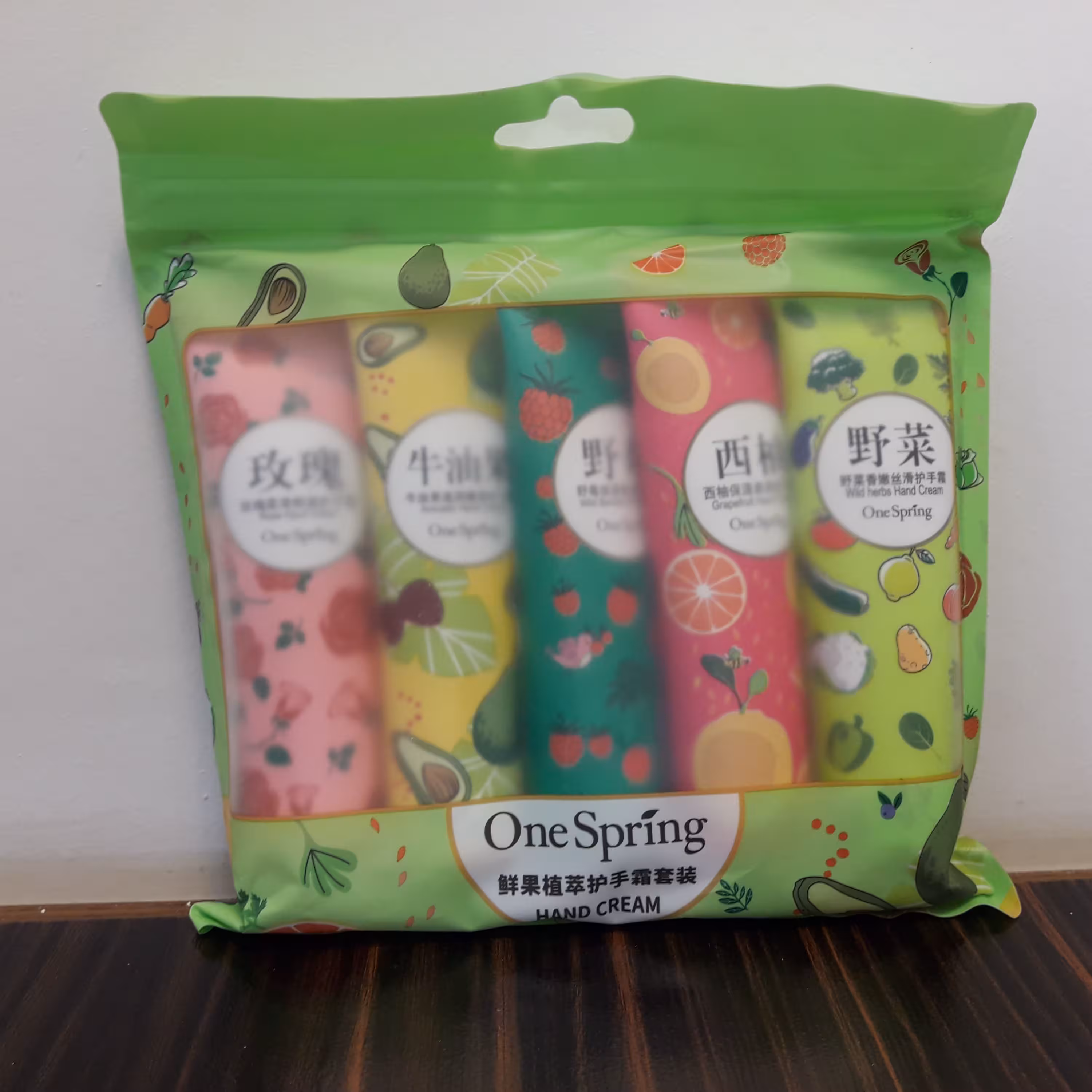 پک 5 عددی کرم مرطوب کننده دست وان اسپرینگ