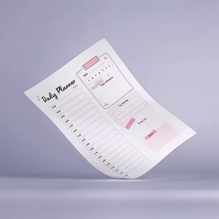 پلنر روزانه کد PL-98045