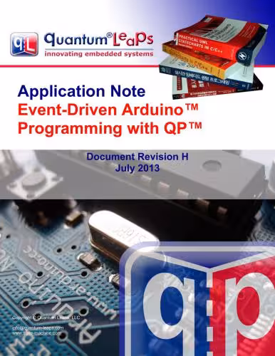 خرید و دانلود نسخه کامل کتاب Application Note: Event-Driven Arduino. Programming with QP: Document Revision H