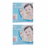 پوشک کودک مای بیبی مدل Max Care سایز 5 دو بسته 28 عددی