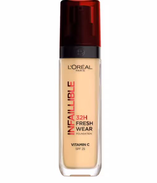 کرم پودر 32 ساعته اصل لورال اینفالیبل شماره 125