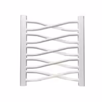 رادیاتور حوله خشک کن هاتیپس مدل زیگزاگی 50*60 سفید