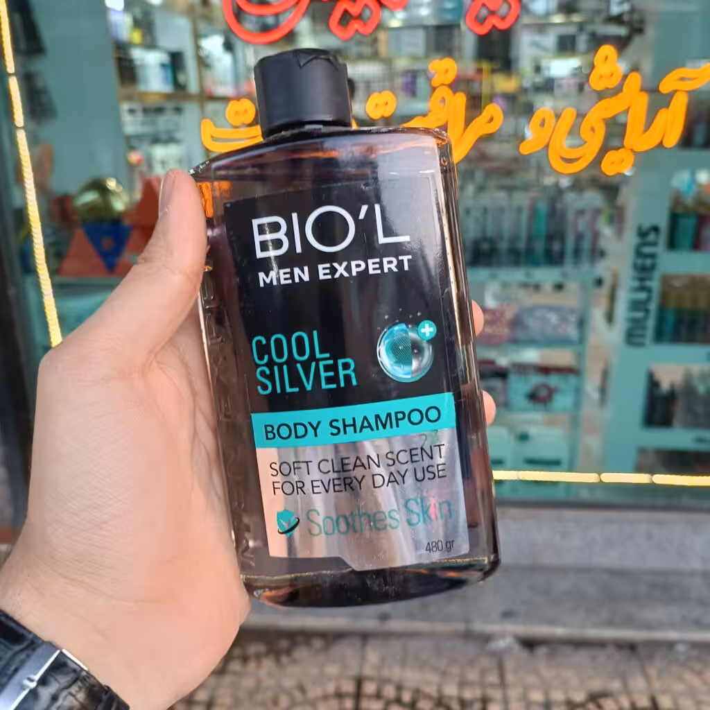 شامپو بدن مردانه بیول مدل Cool Silver حجم 480 میل