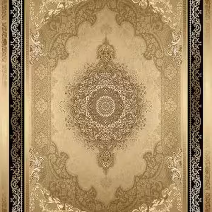 فرش تمام ابریشم  طرح گلد کد HAC.604.03