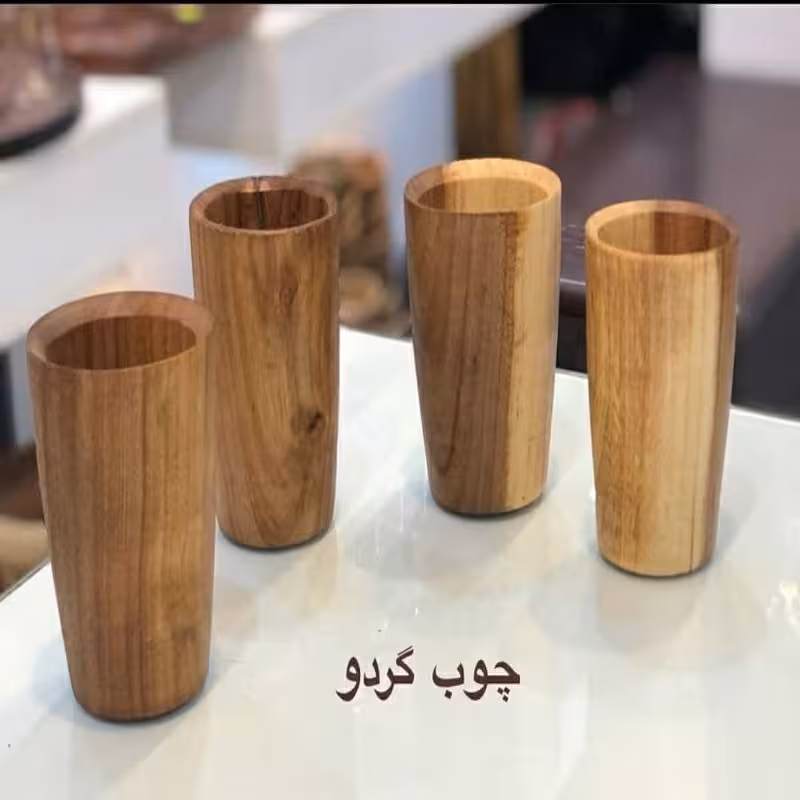 لیوان چوبی ارتفاع 11 قطر 7 کد 59001