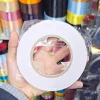 چسب مولاژ نیم سانتی دوطرفه سفید بسته بزرگ