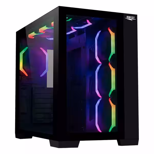 کیس کامپیوتر اوست مدل AWEST GT-AQ14-MB