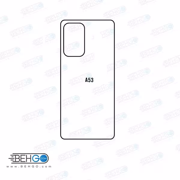 برچسب پشت گوشی سامسونگ Samsung A53 5G