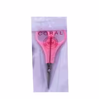 قیچی ابرو دسته صورتی کورال