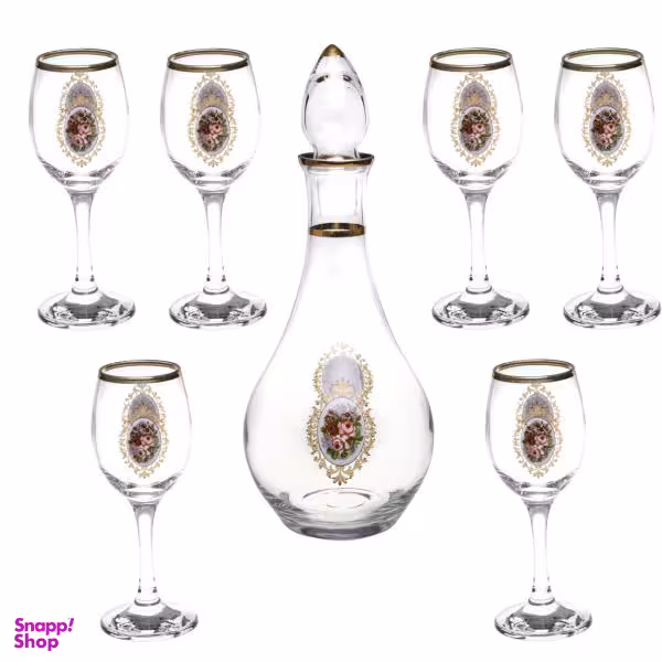 سرویس تنگ و لیوان 7 پارچه کد 989110