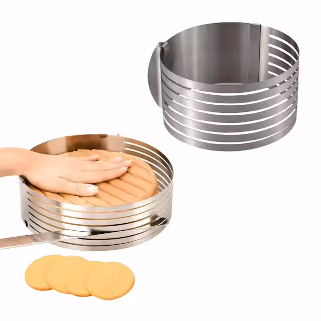 رینگ برش کیک متحرک 20-16 سانتی