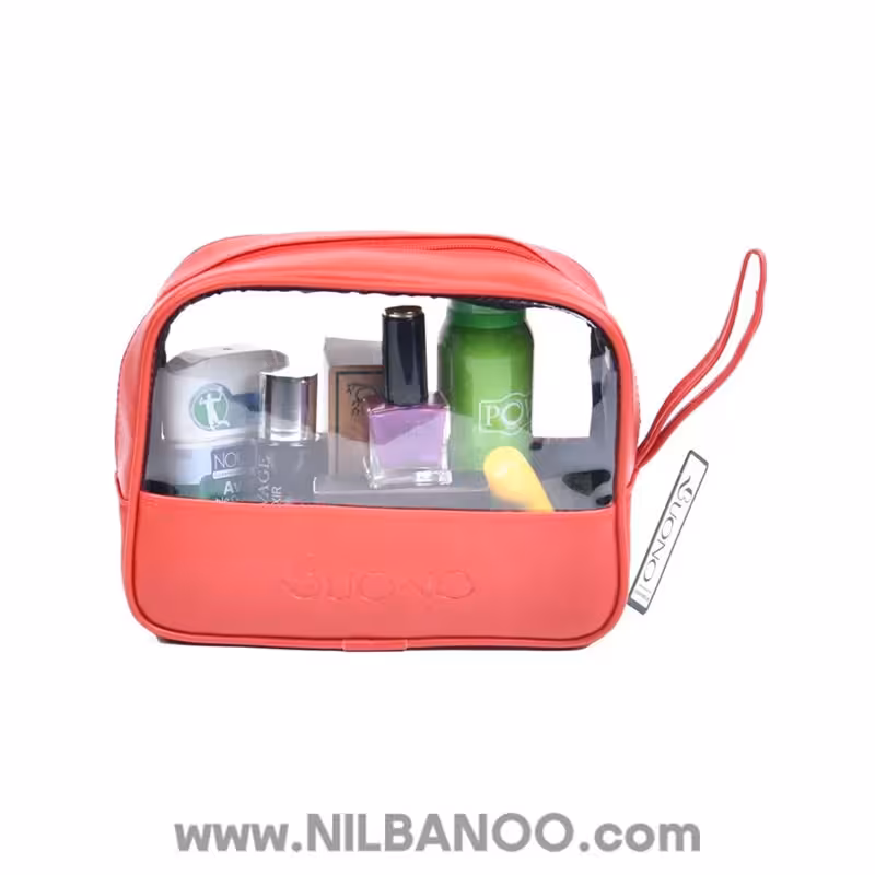 کیف آرایشی بونو مدل 9060 رنگ قرمز