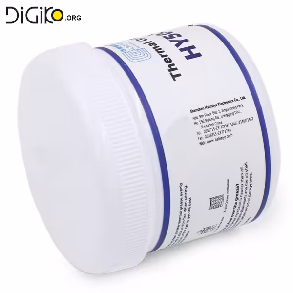 خمیر سیلیکون خنک کننده CPU خاکستری (با وزن 100 گرم)