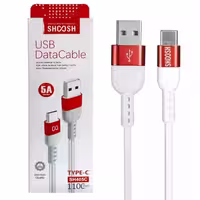 کابل فست شارژ تایپ سی شوش  SH-405C 5A به طول 110 سانتی متر