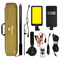 چراغ کمپینگ کانپکس مدل FR-25 COB/RF با پایه وکیوم