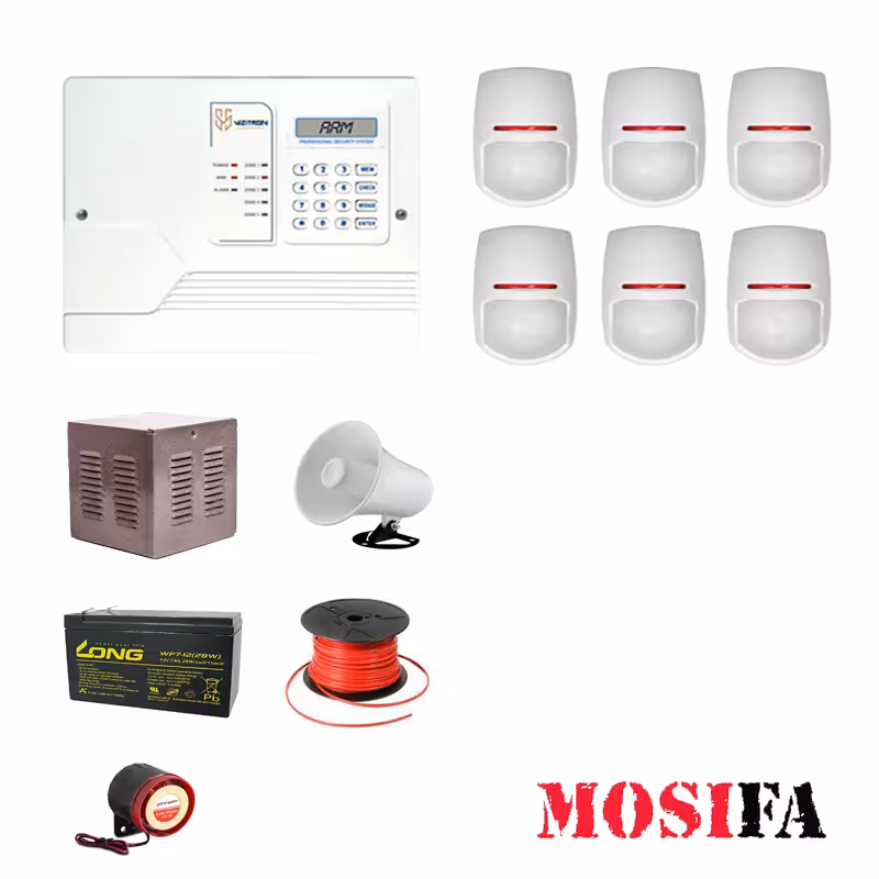 پکیج دزدگیر اماکن ویزیترون مدل VPY6