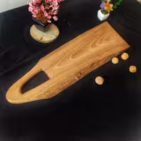 تخته گوشت و سرو چوب گردو