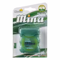 نخ دندان نازک با طعم نعنا مینا