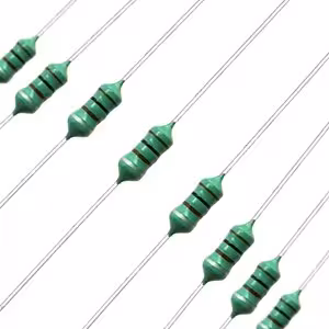 سلف مقاومتی 100uH 1/2W 101K AL0410