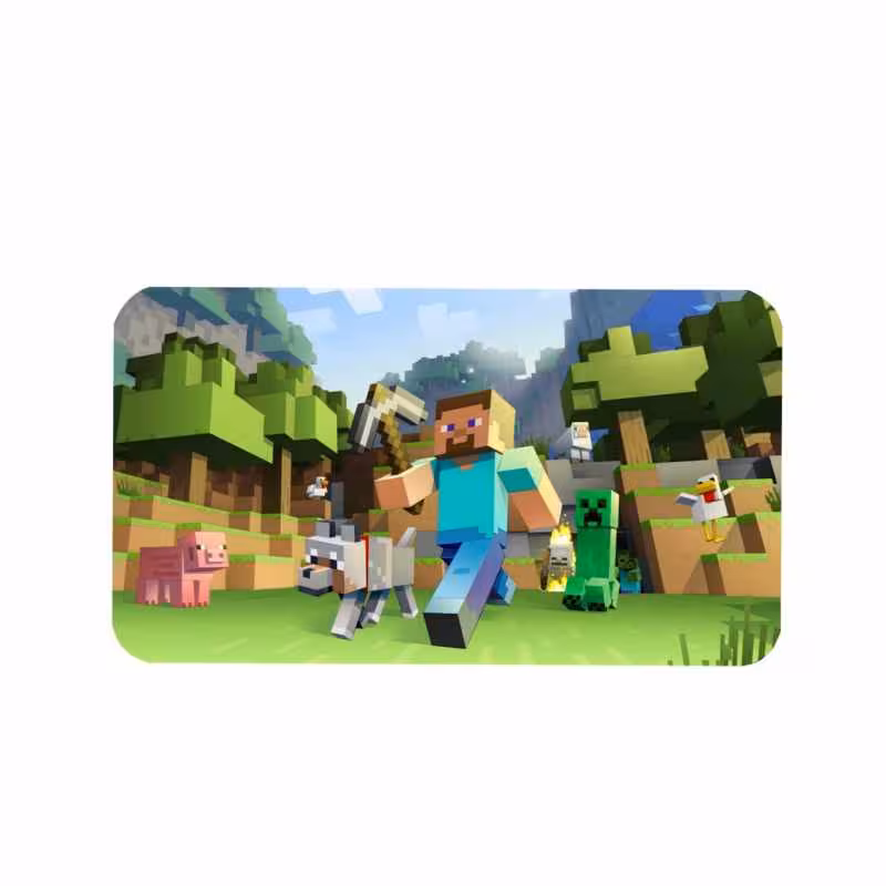 ماوس پد مخصوص بازی طرح Minecraft