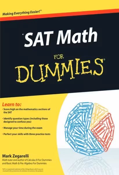 کتاب SAT Math For Dummies