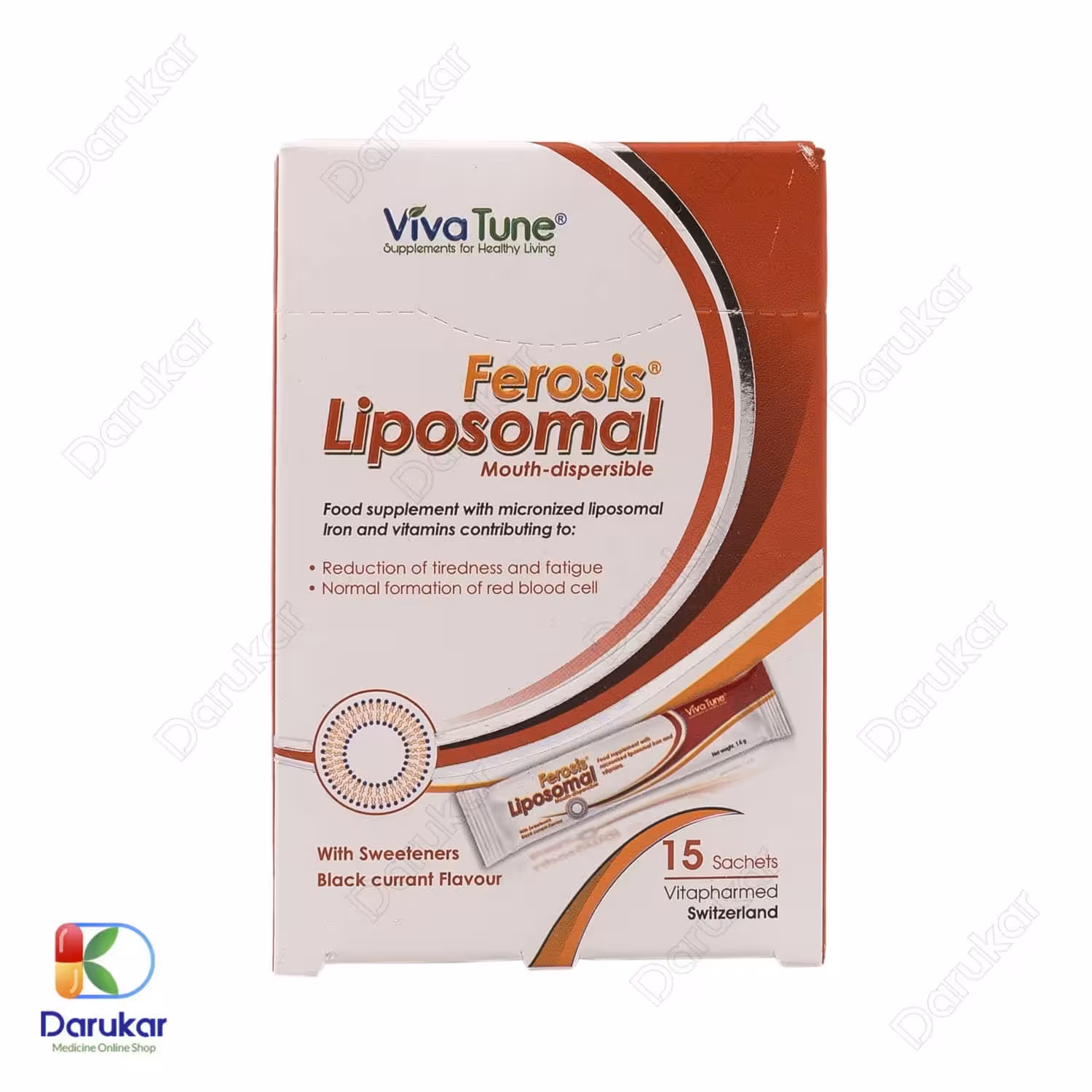ساشه لیپوزومال فروسیس ویواتیون 15 عدد